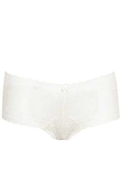 WHITE NEOTERIC BOY SHORTS